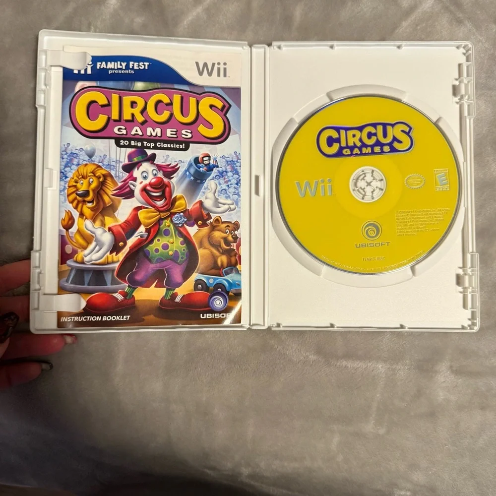 Family Fest Presents: Circus Games Nintendo Wii‎ Complete CIB